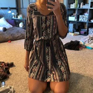 fun patterned dress
